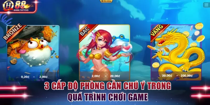 3 cấp độ phòng cần chú ý trong quá trình chơi game